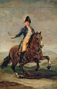 Rytterportrett av Ferdinand VII (1784-1833) konge av Spania